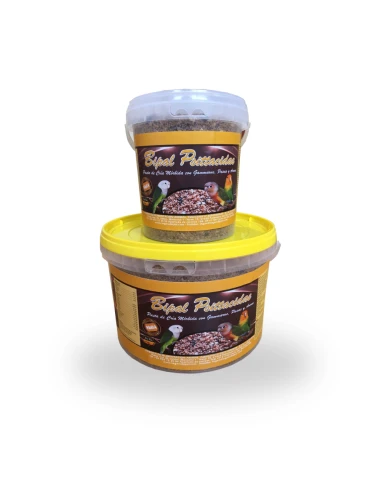 pasta de cria BIPAL PSITTACIDAE para pequeñas psitacidas, 12 kg
